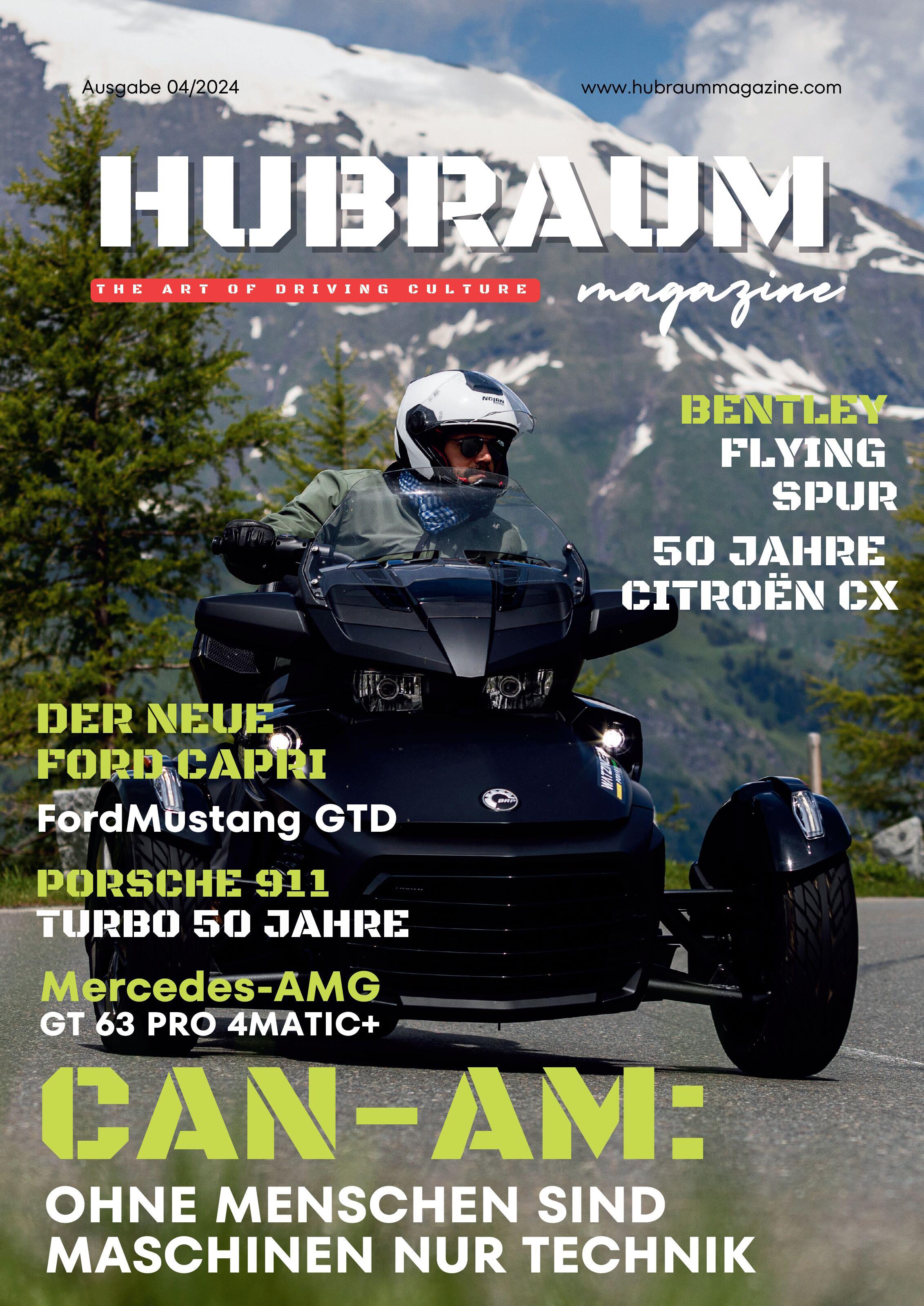 Журнал Hubraum - September 2024